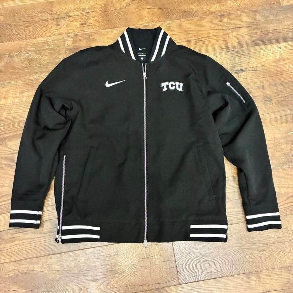 Nike tcu horned frogs bomber